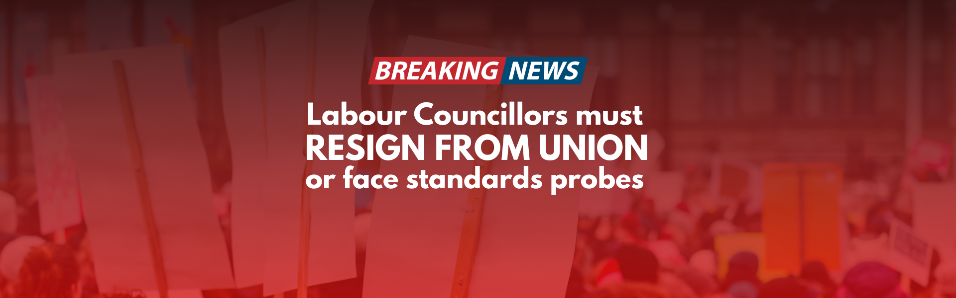 Local Conservatives call for Labour councillors to resign union membership