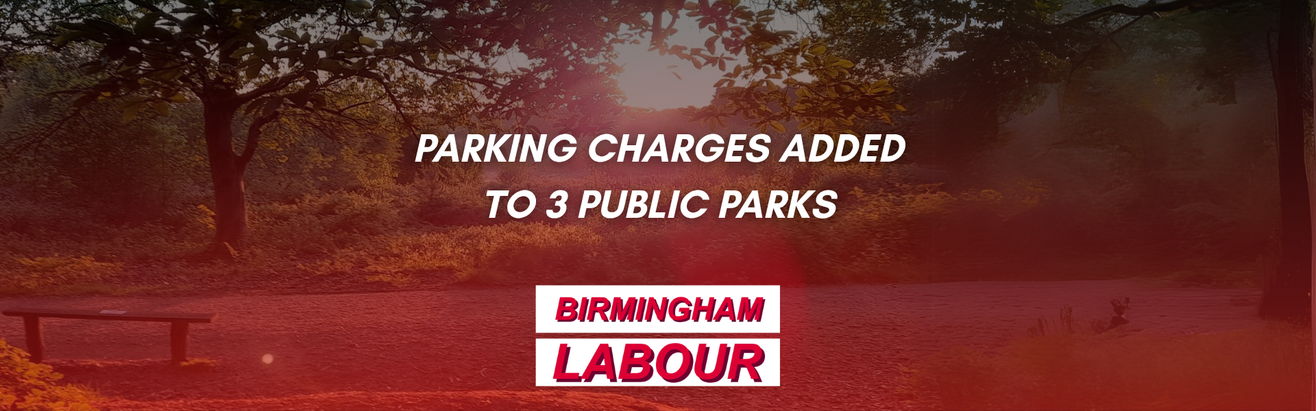 Parking charges added to 3 public parks