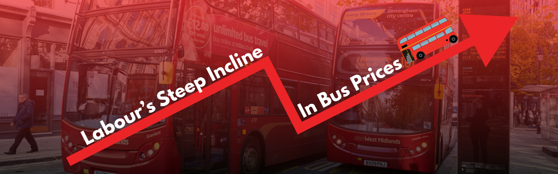 Labour's steep incline in bus prices