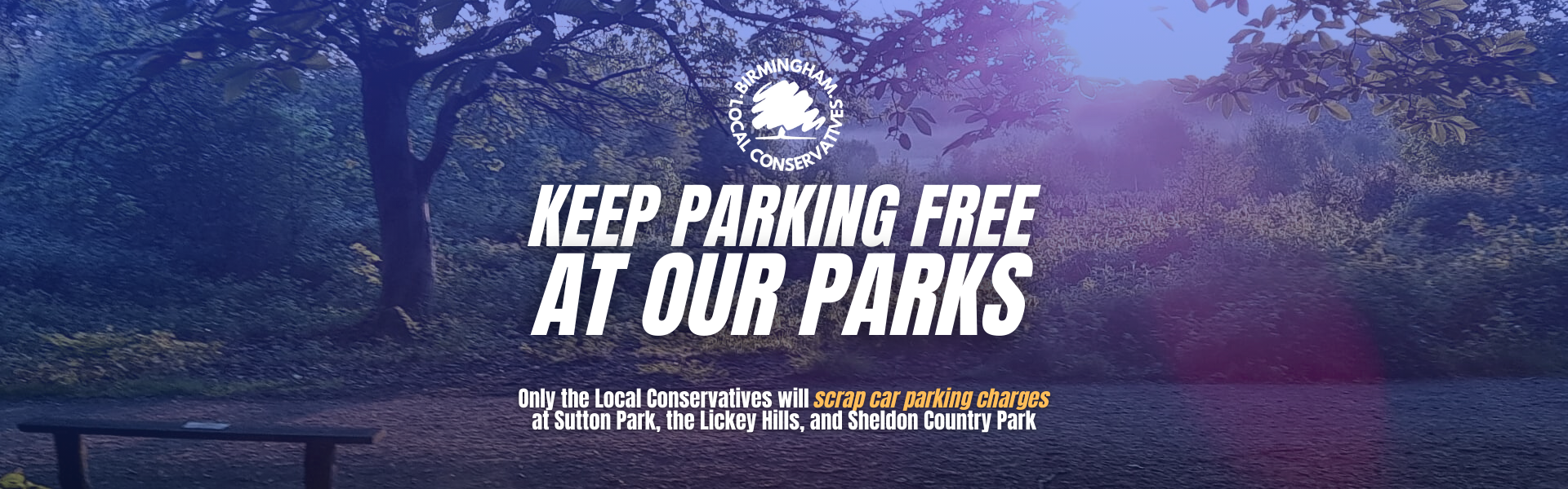 Keep parking at our parks free