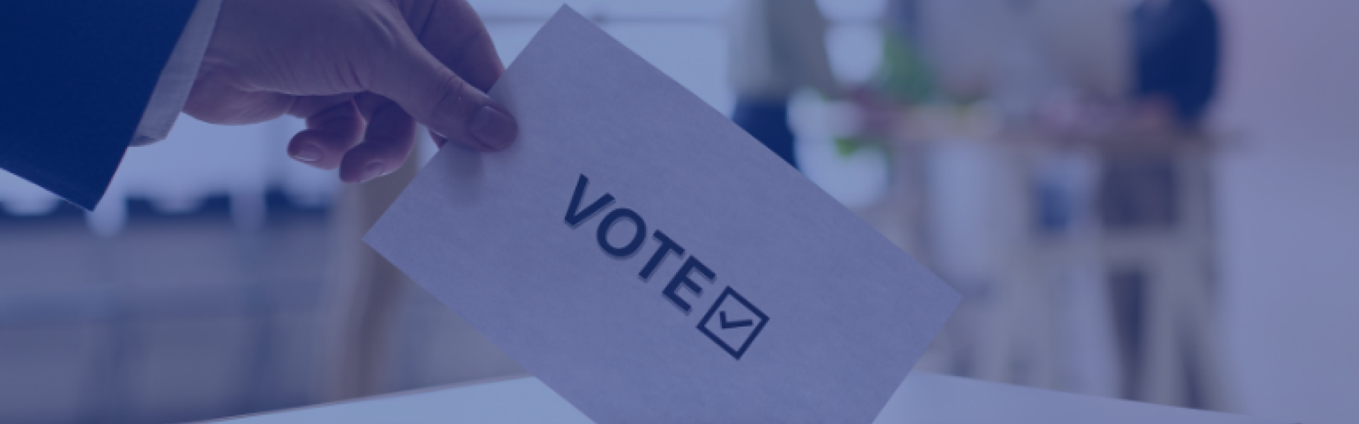 A ballot box