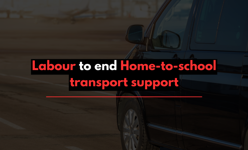 Labour to end home-to-school transport support