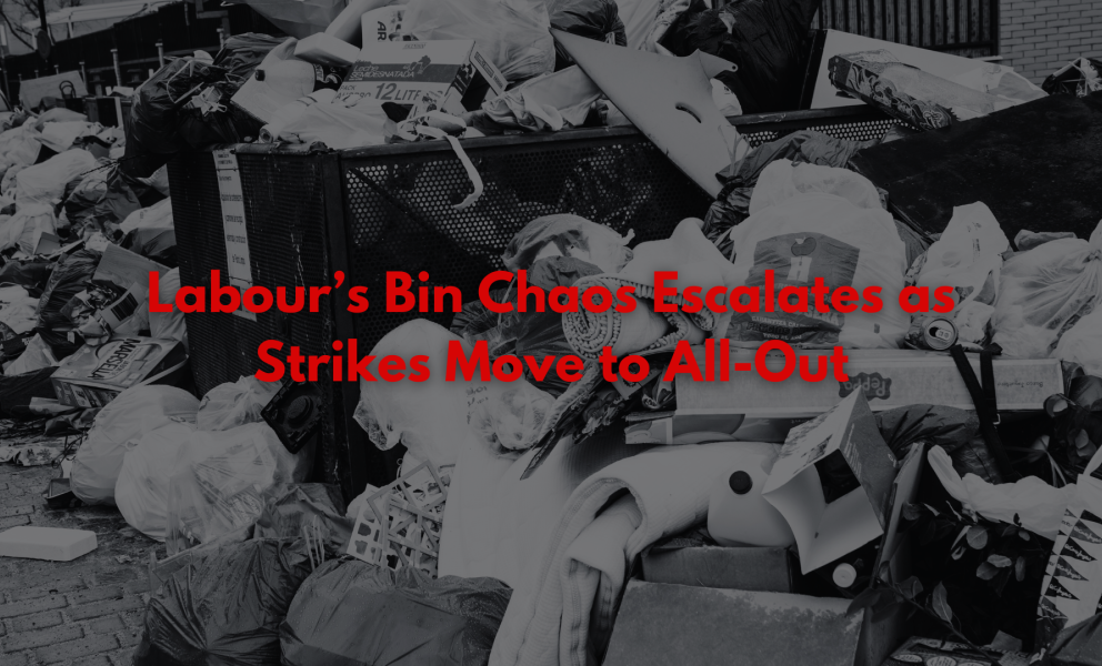 Labours bin chaos escalates