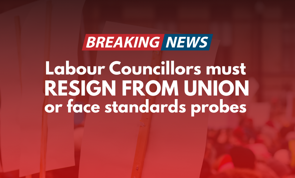 Local Conservatives call for Labour councillors to resign union membership