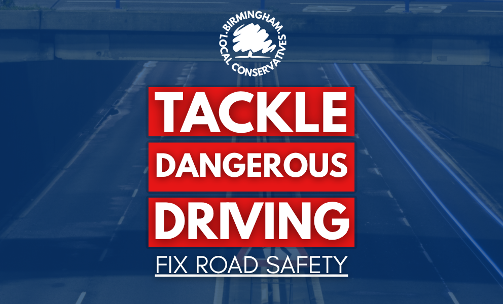 Tackle dangerous driving, fix road safety