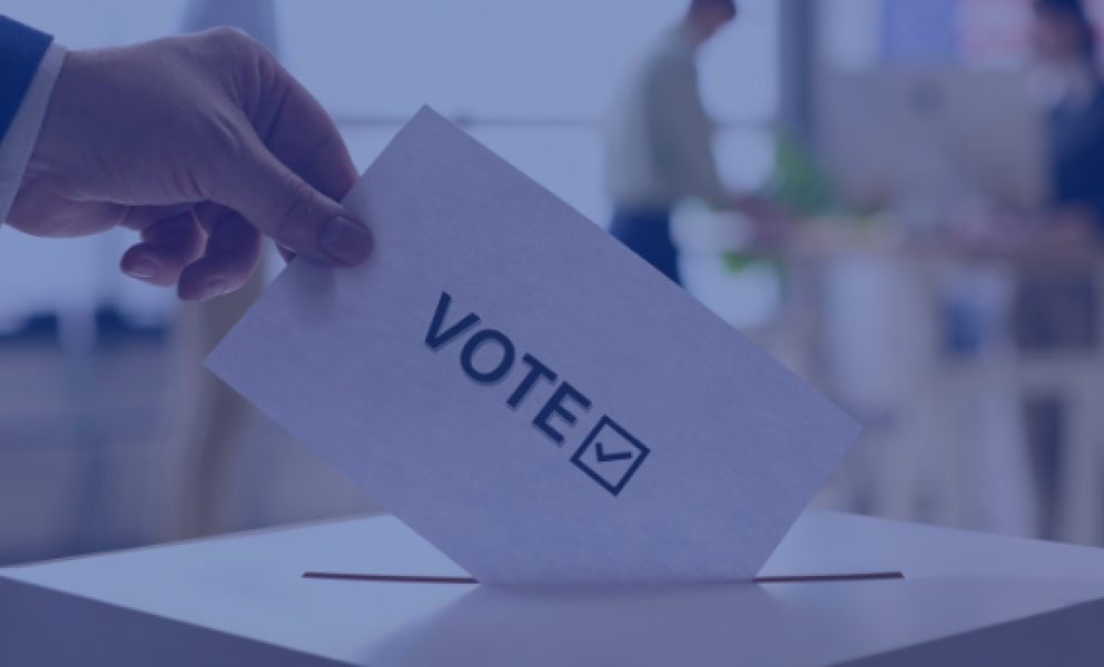 A ballot box