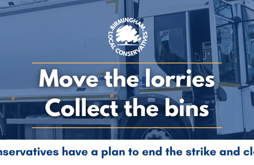 Move the lorries, collect the bins