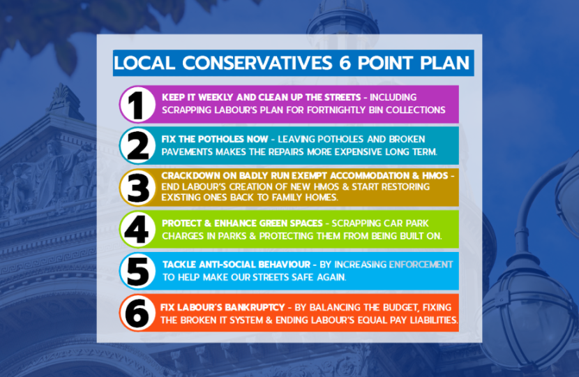 Our 6 point plan