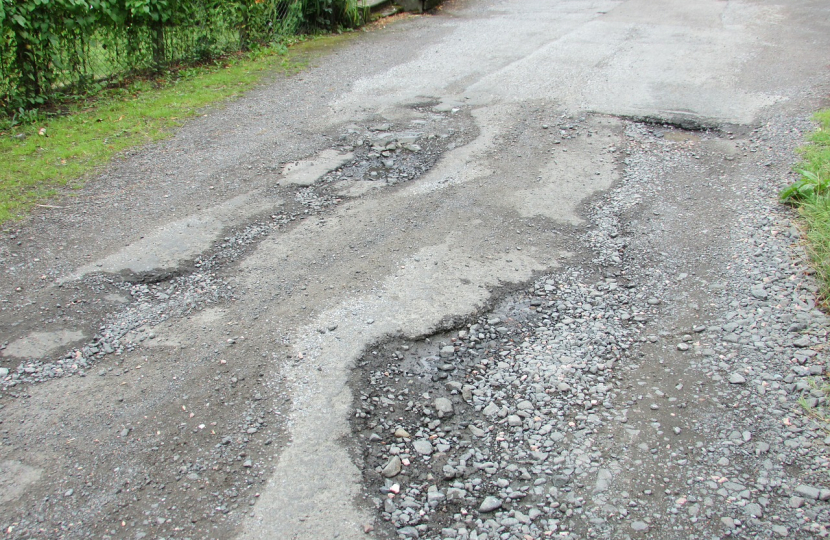 potholes