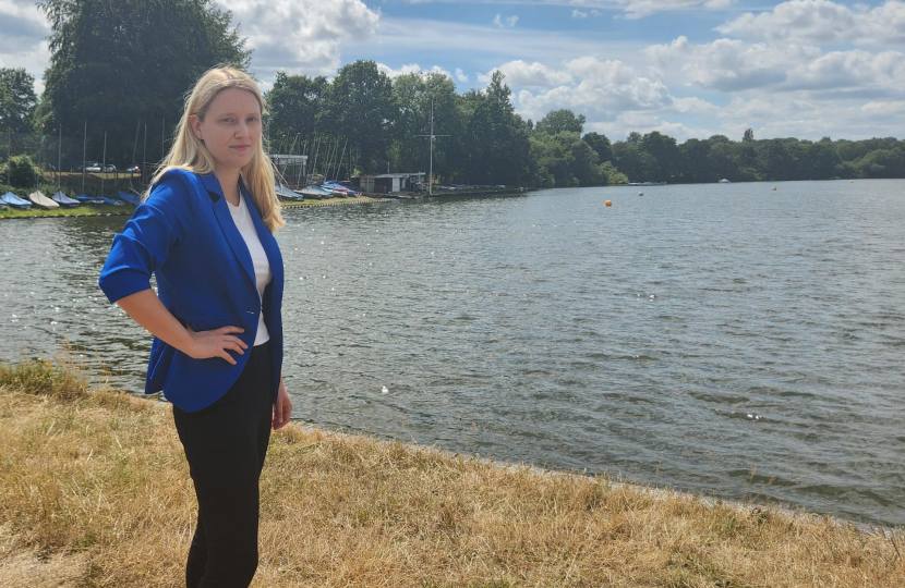 Cllr Pawson in Sutton Park