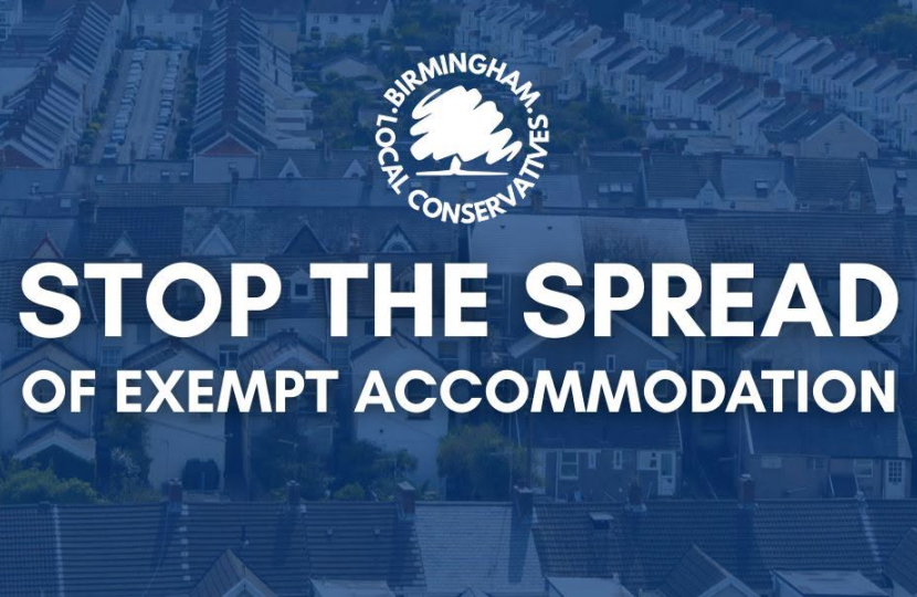 Bring exempt accommodation into the planning sysytem