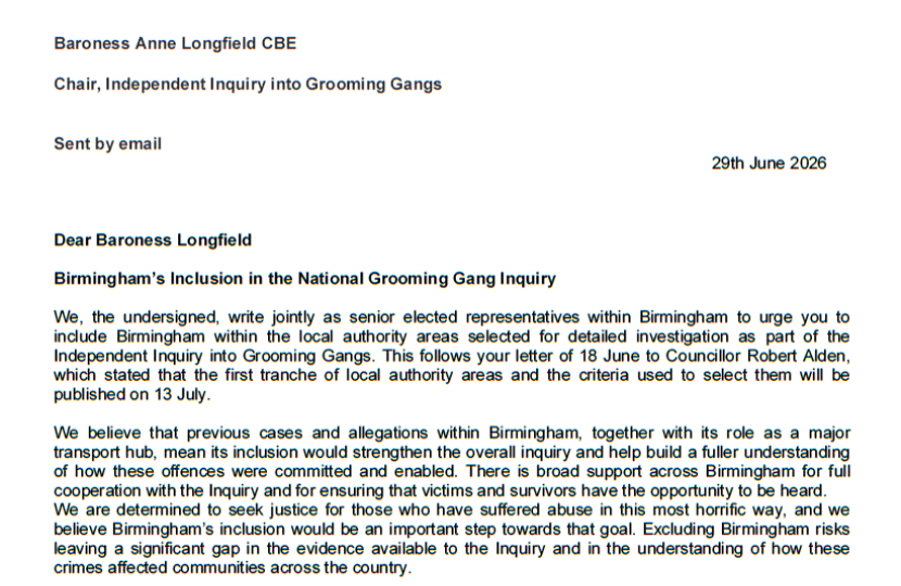 Copy of the joint letter