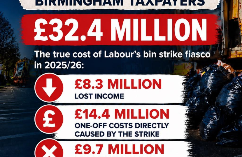 Cost of Labour's Bin strike