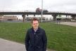 Andy Street, West Midlands Mayor at the Perry Barr Flyover