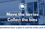 Move the lorries, collect the bins