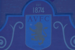 Aston Villa Logo with Blue overlay
