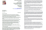 Cllr Bennetts Letter