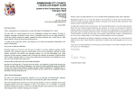 Letter sent calling for weekly bins to be saved