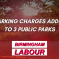 Parking charges added to 3 public parks