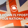 Cut down flyposting, not our national flag