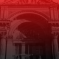 council house with red and blakc overlay