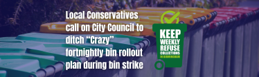 Ditch the rollout of fortnightly bins 