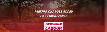 Parking charges added to 3 public parks