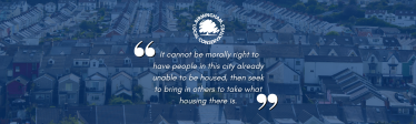 Cannot be morally right to have homesless brummies and bring in other people to take what housing there is available