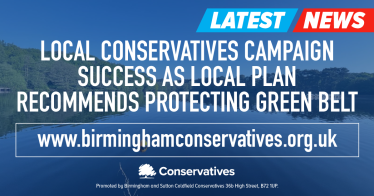 Conservatives secure green belt protection