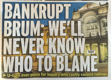 Front Page Birmingham Mail