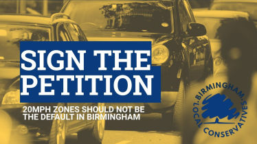 Campaign Graphic opposing blanket 20mph